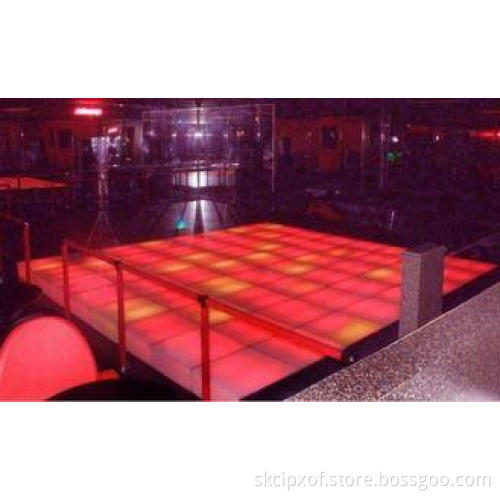 High Resolution Low Deficiency Rate P10 LED Dance Floors fo